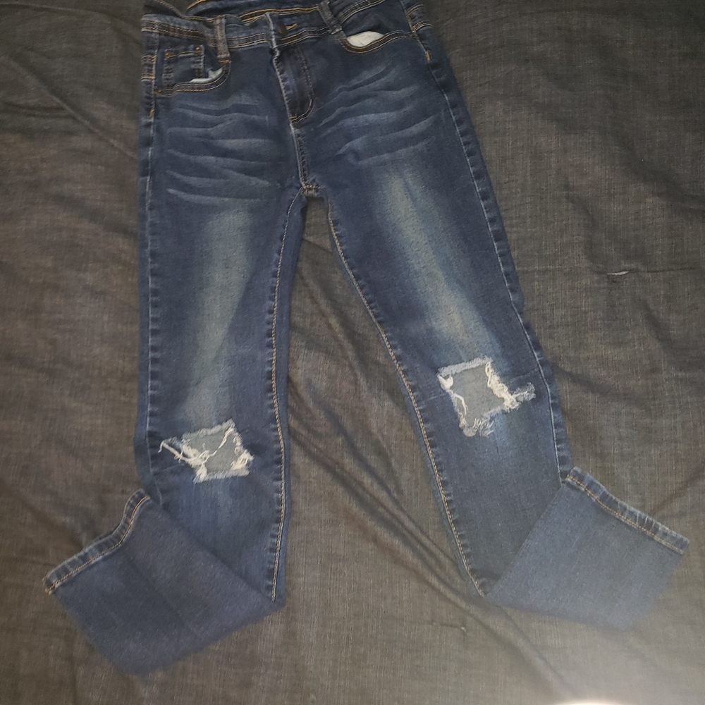 Boys youth jeans dark blue